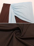 Renya Draped Two-Piece Maxi Set