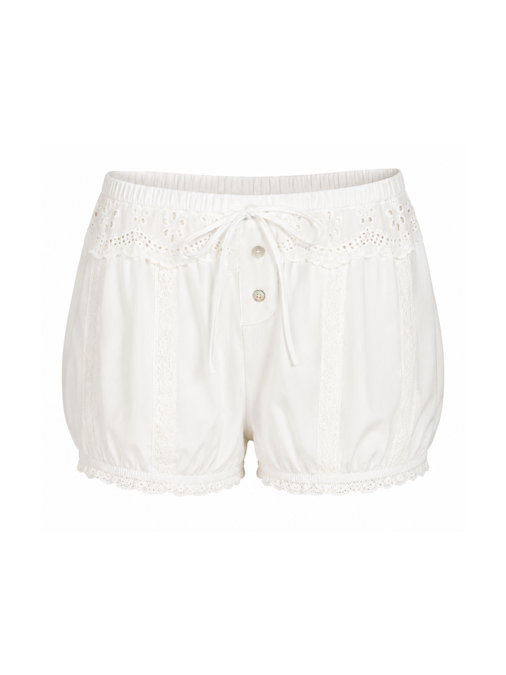Saylor Lace Detail Cotton Bloomers