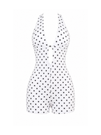 Elsin Polka Dot Halter Romper