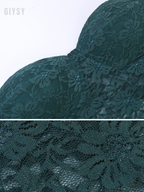 Ruxie Emerald Lace Corset Mini Dress