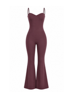 Rhea Sweetheart Flare Jumpsuit