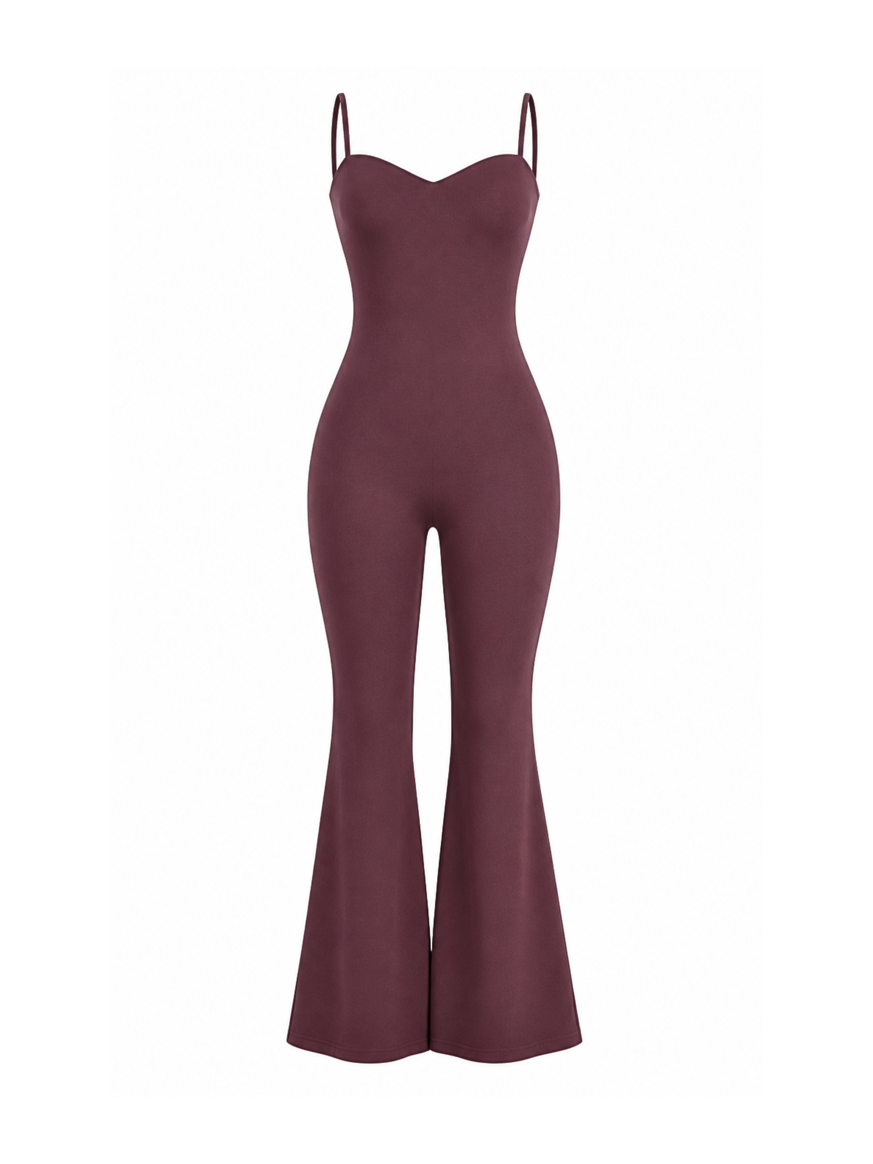 Rhea Sweetheart Flare Jumpsuit