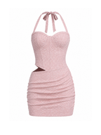 Tarella Mini Dress with Side Cutout