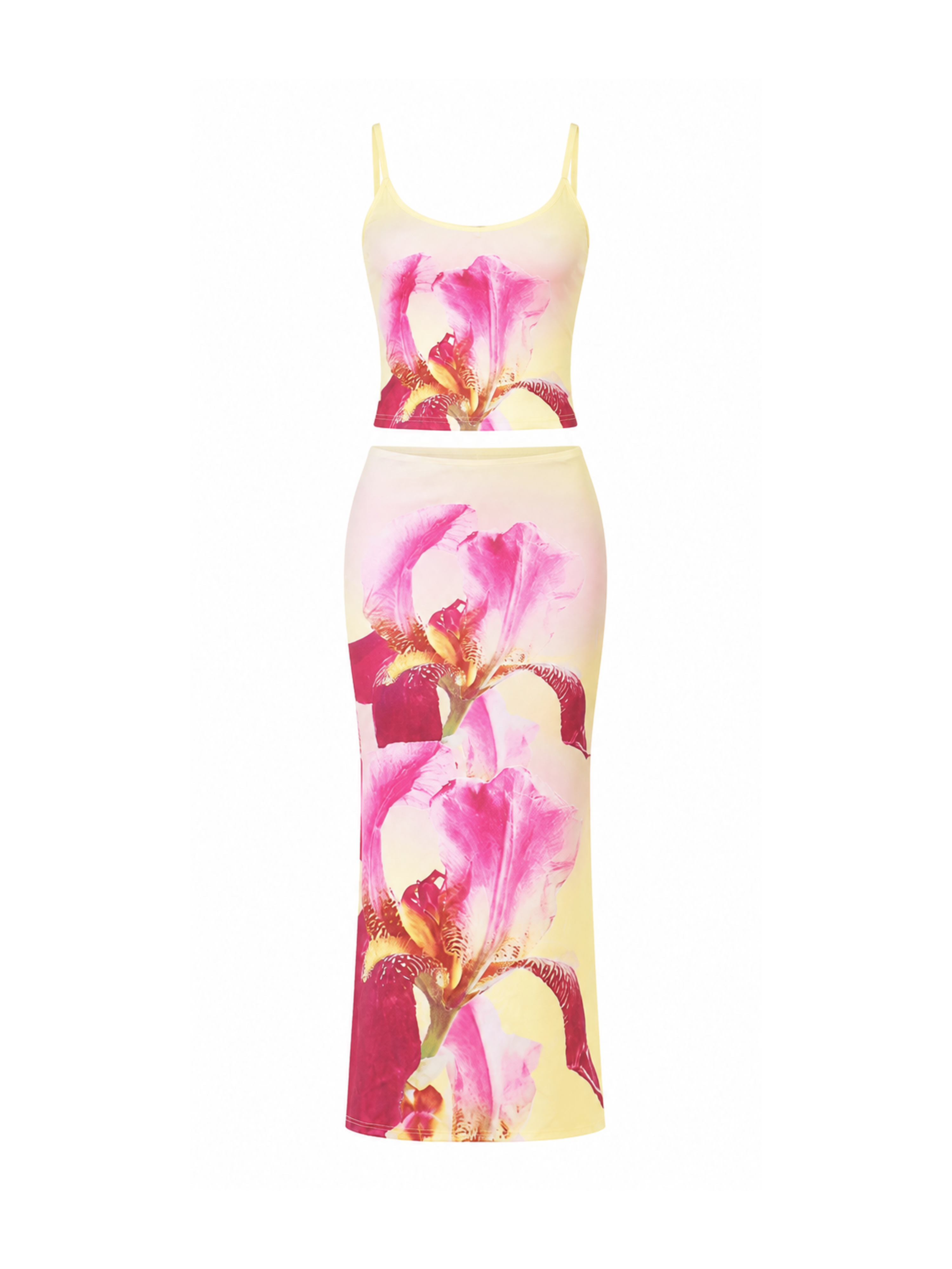 Elsin Floral Maxi Skirt Set
