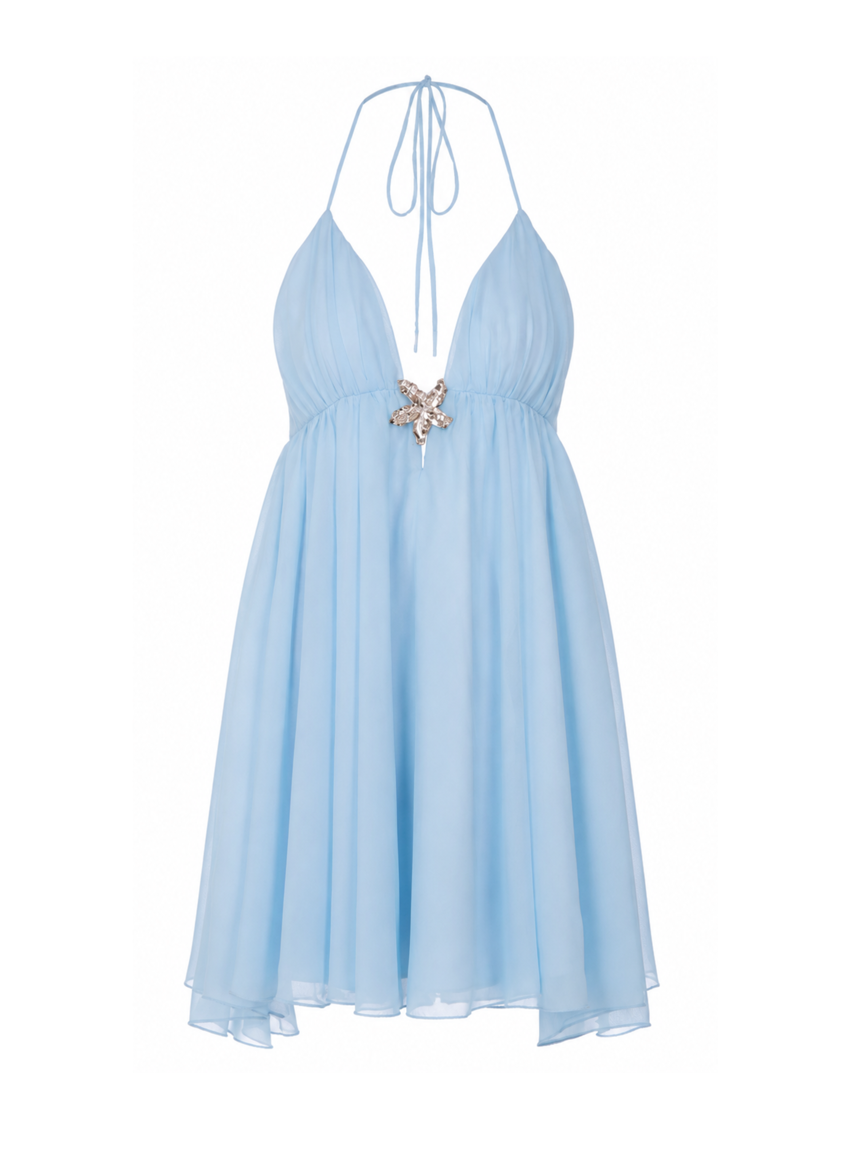 Eiris Halter Mini Dress
