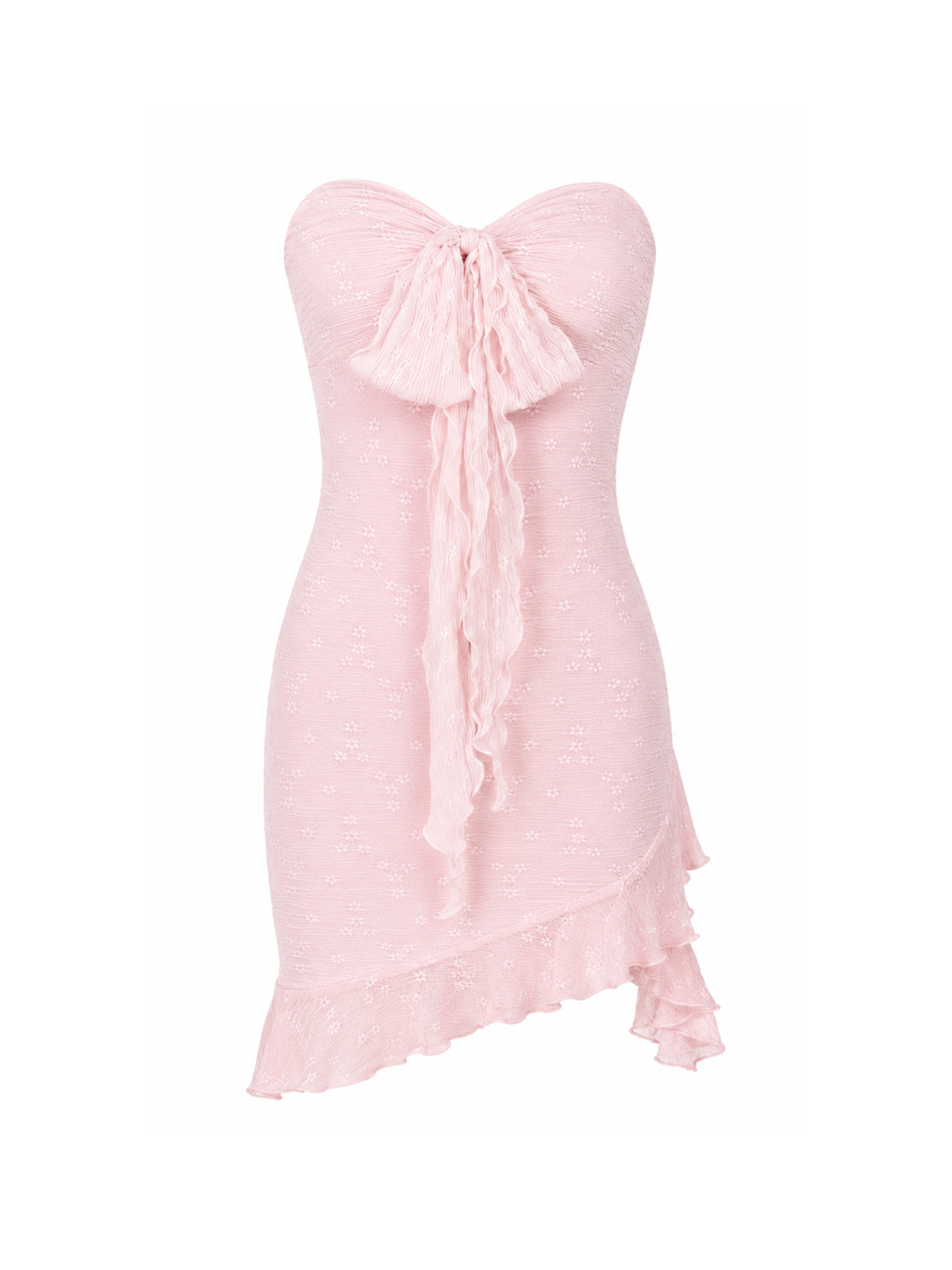 Savina Bow Detail Mini Dress