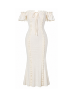 Velira Off-Shoulder Ruffle Maxi Dress
