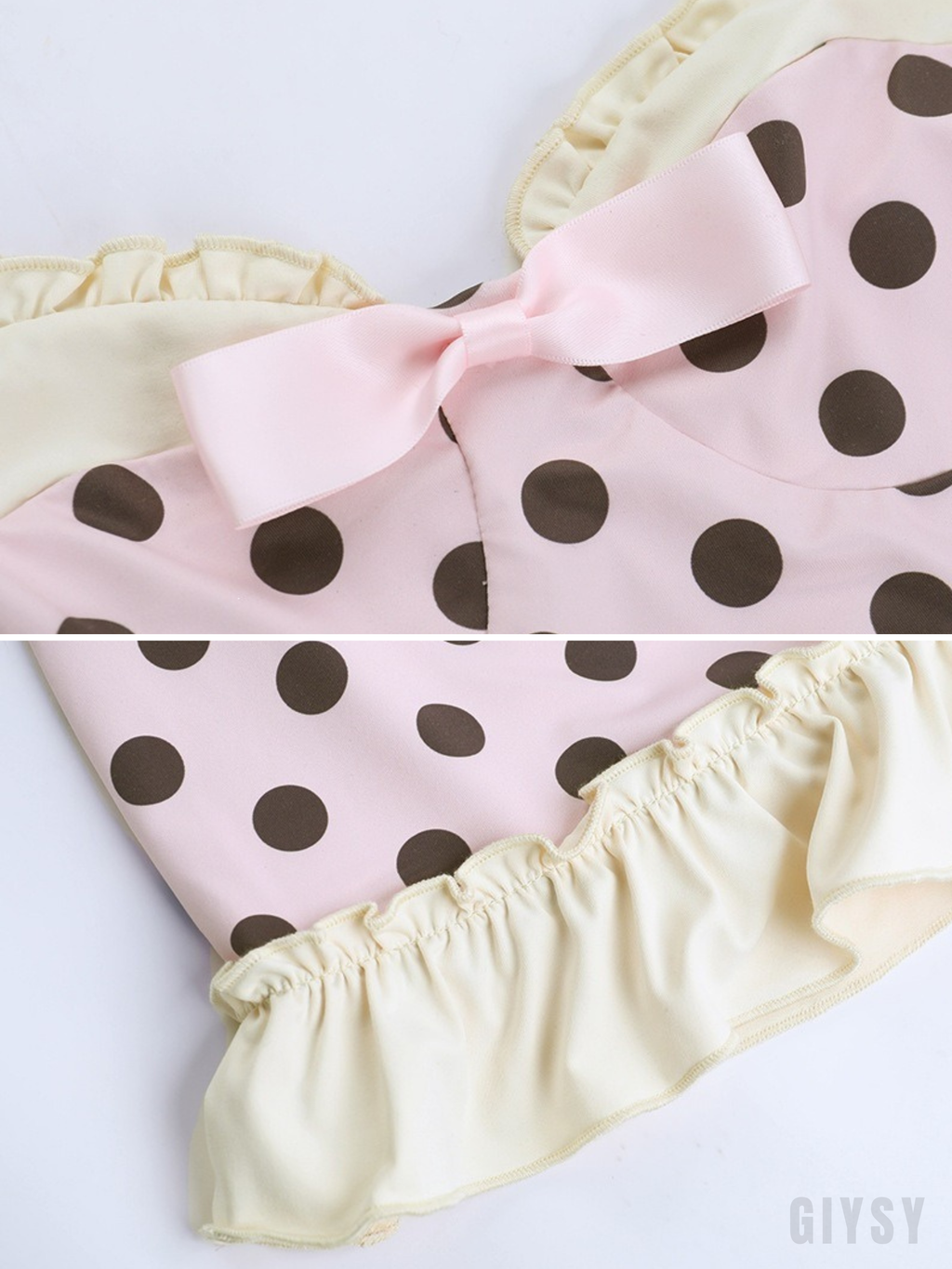 Sorelly Polka Dot Ruffle Mini Dress
