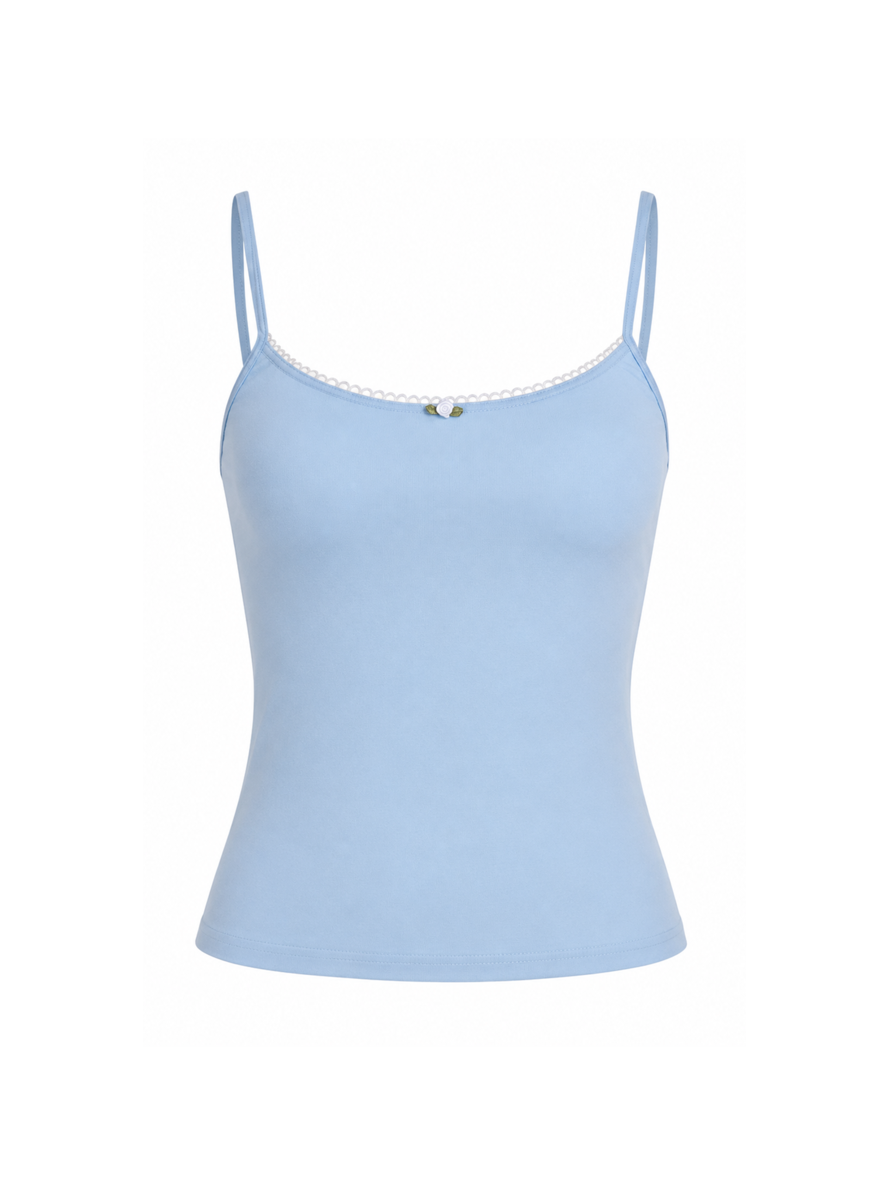 Elyra Lace Trim Cami Top