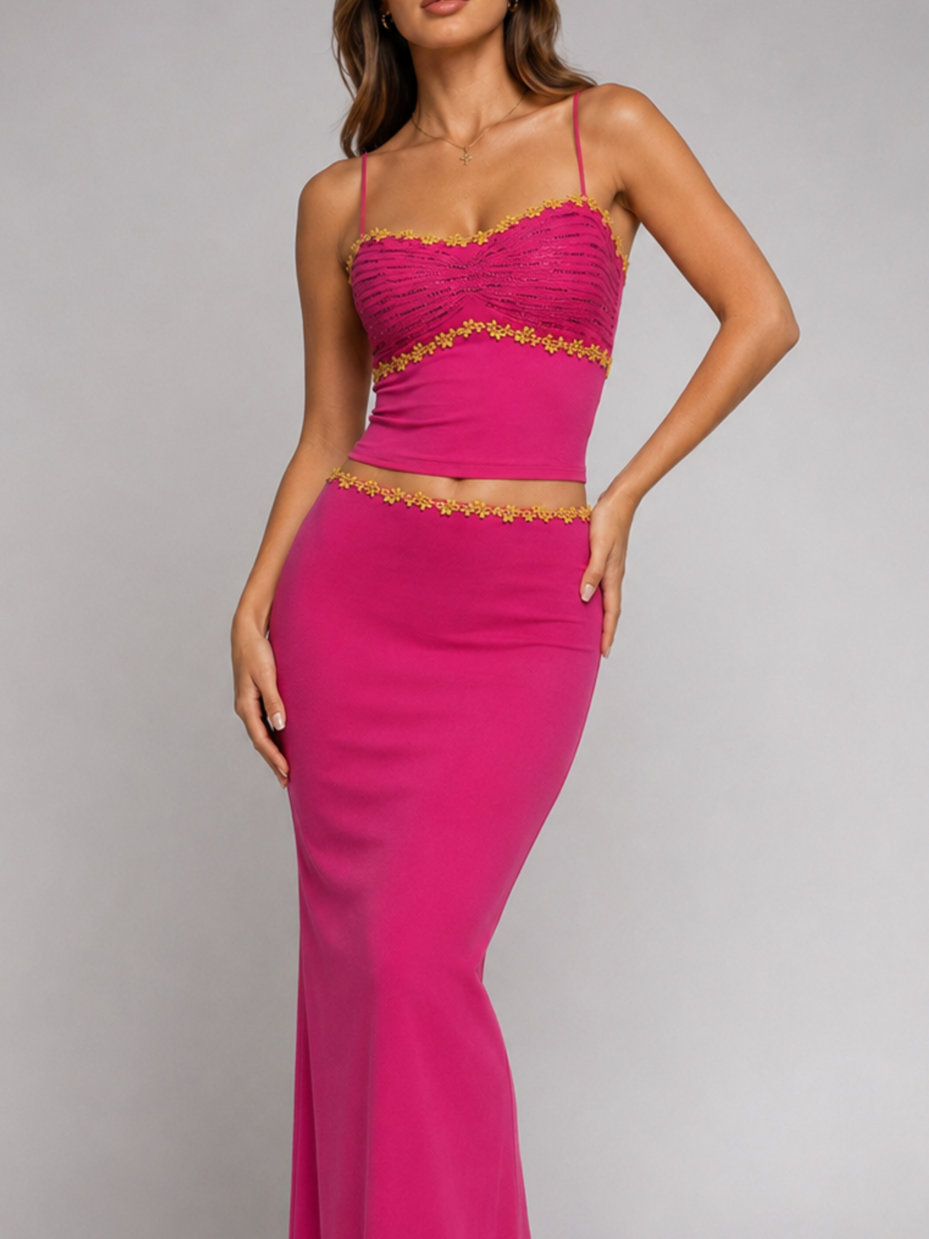 Tavia Two Piece Maxi Skirt Set
