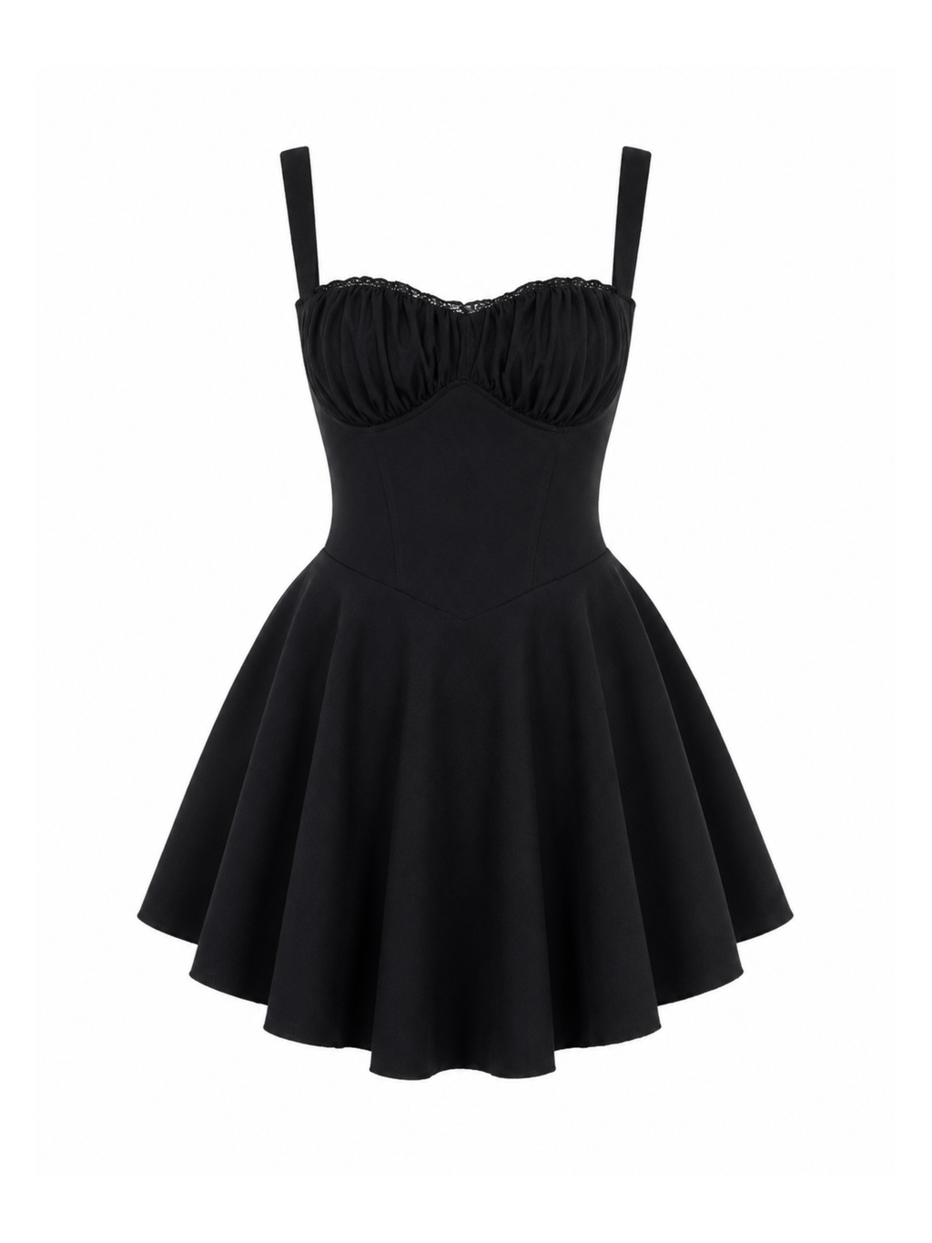 Corset Bow Back Mini Dress