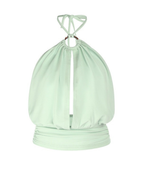 Nadea Halter Keyhole Crop Top