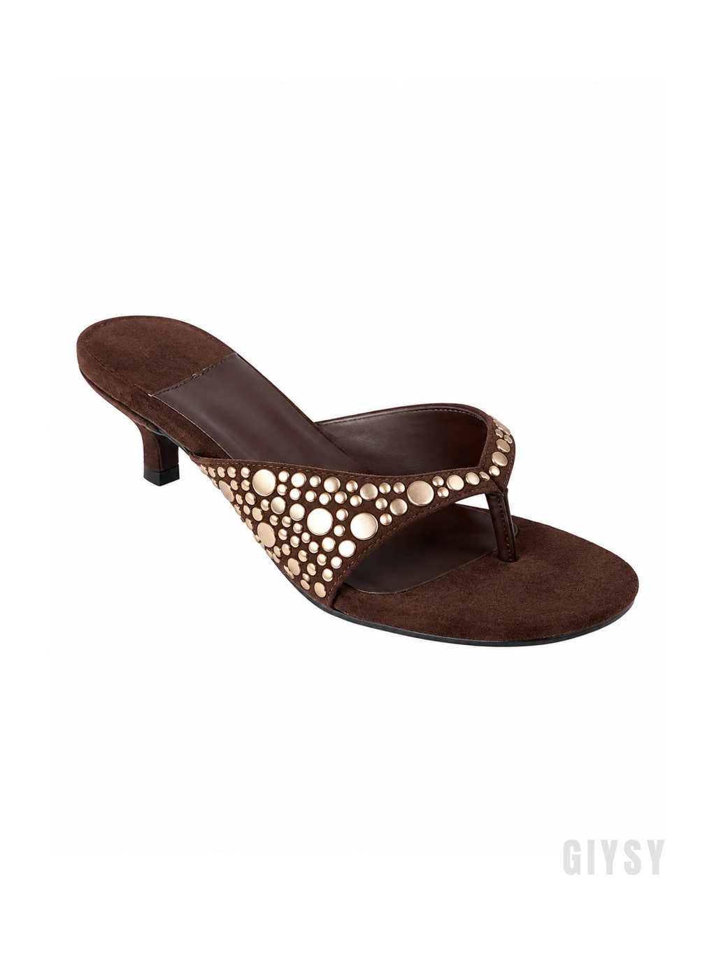 Tessa Studded Open-Toe Heeled Mules