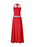 Ysena Sequin Waist Maxi Dress
