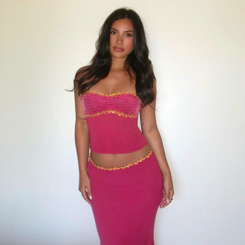 Tavia Two Piece Maxi Skirt Set