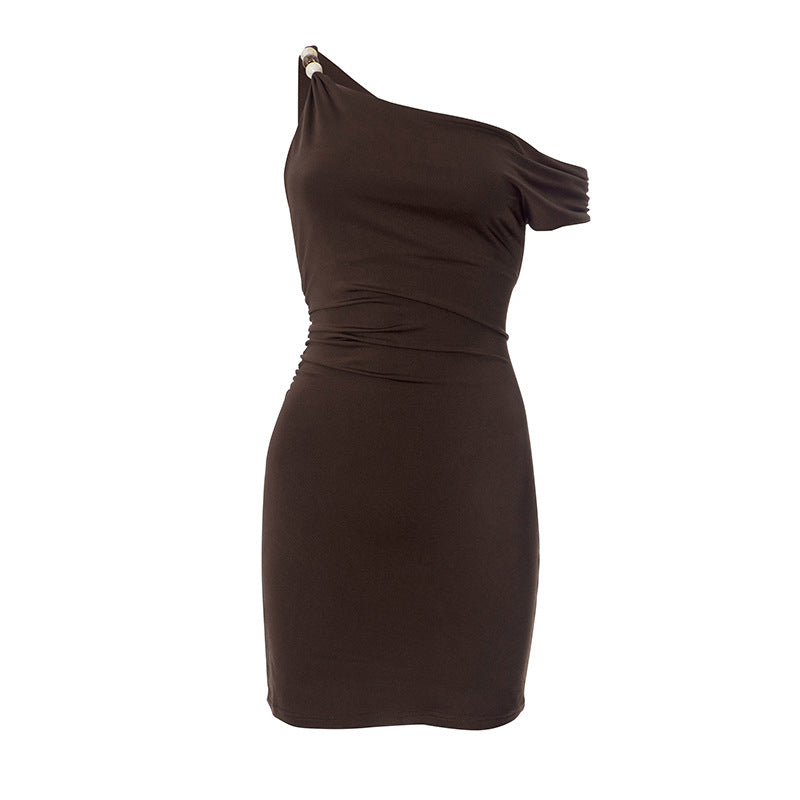 Naomi One-Shoulder Mini Dress