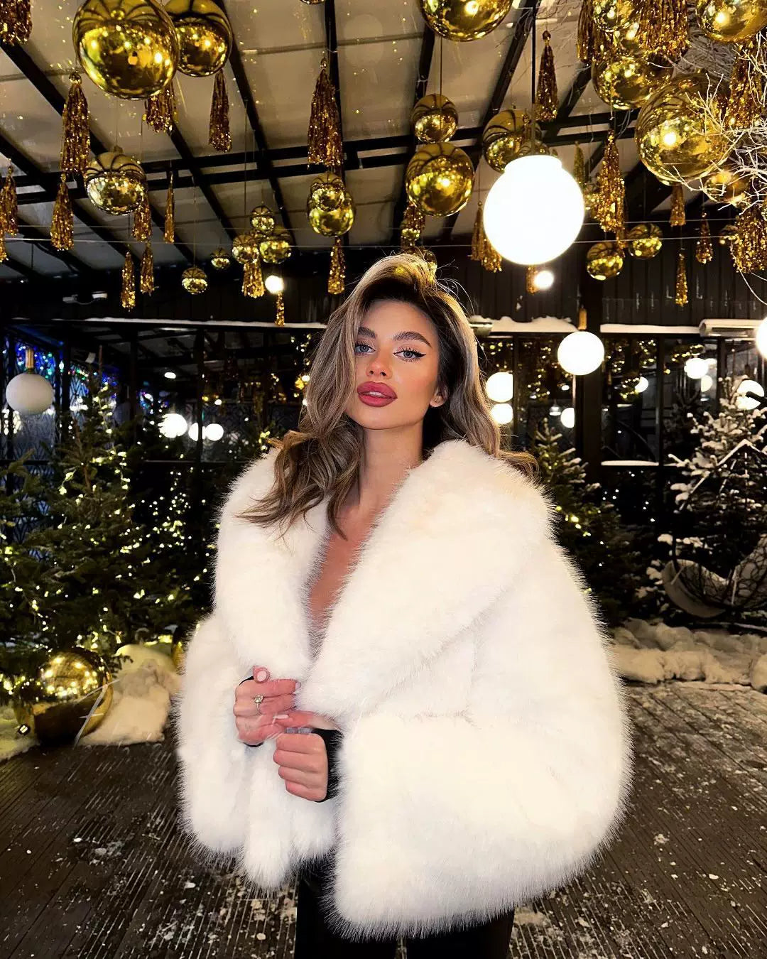 Valencia Luxe Faux Fur Jacket