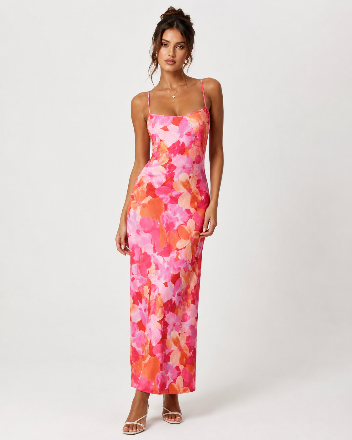 Orya Floral Cami Maxi Dress