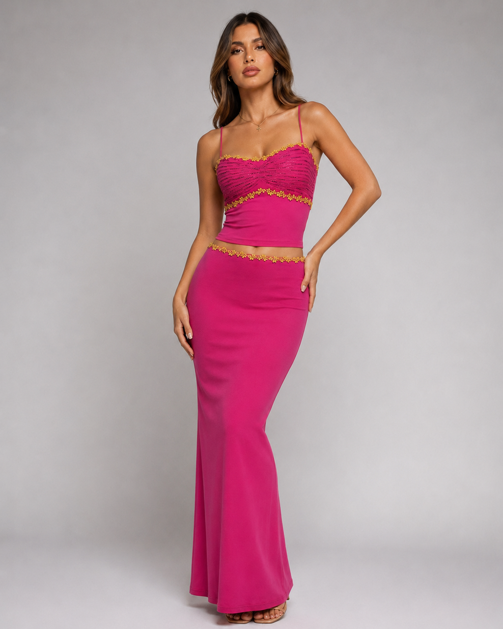Tavia Two Piece Maxi Skirt Set