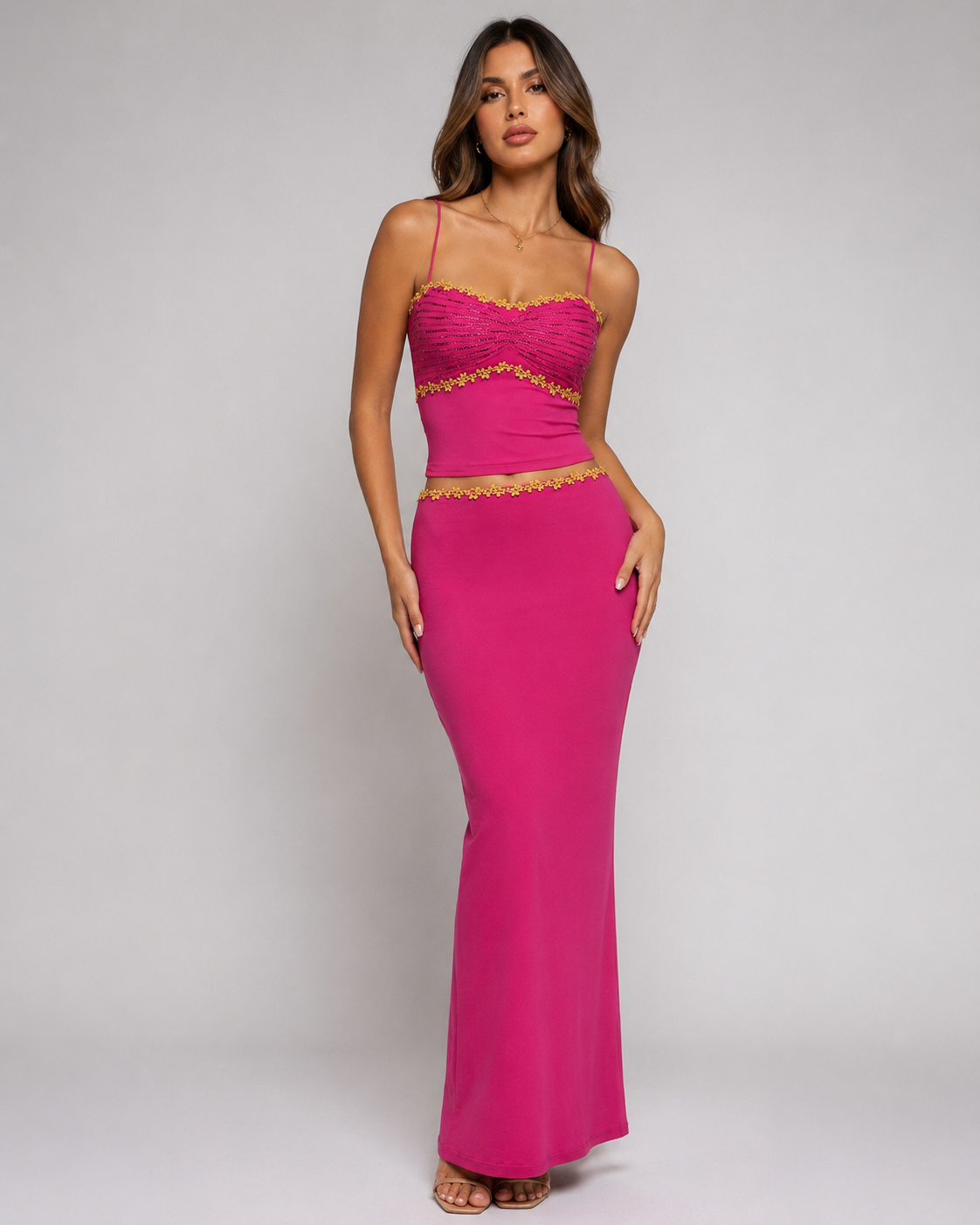 Tavia Two Piece Maxi Skirt Set