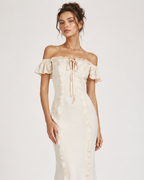 Velira Off-Shoulder Ruffle Maxi Dress