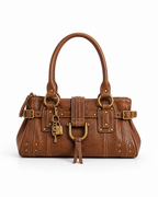 Lyla Studded Vintage Leather Bag