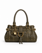 Lyla Studded Vintage Leather Bag