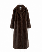 Tabitha Chocolate Faux Fur Coat
