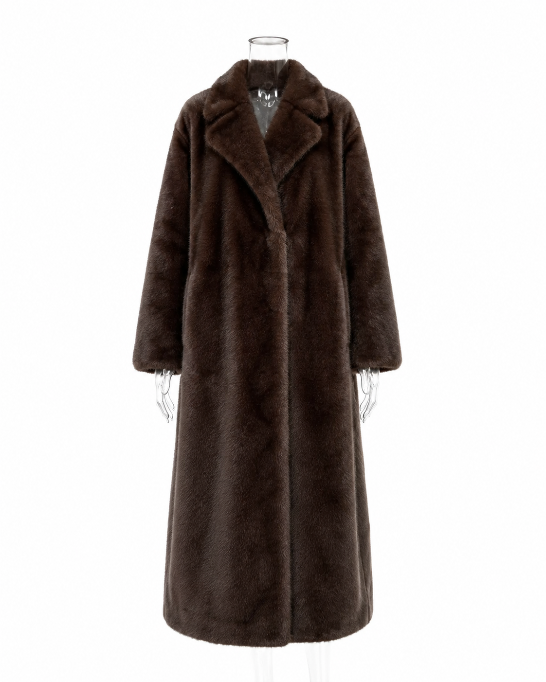 Tabitha Chocolate Faux Fur Coat