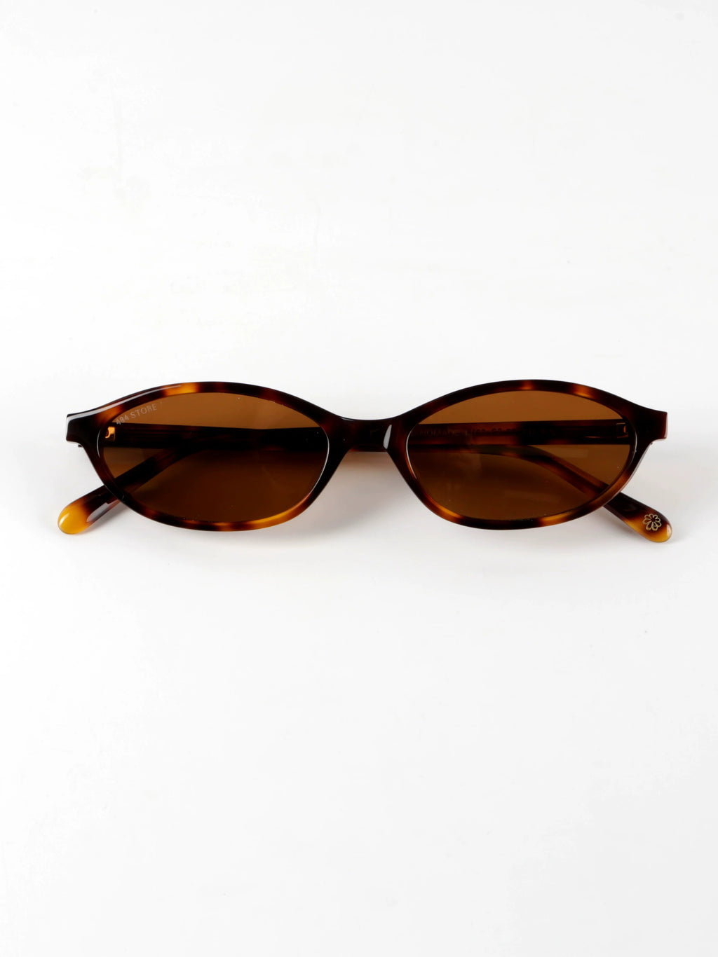 Stella Slim Oval Sunglasses