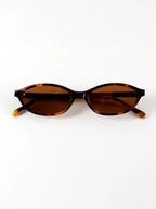 Stella Slim Oval Sunglasses