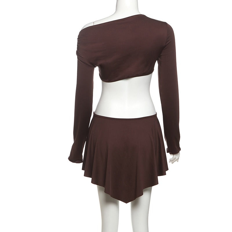 Vivia One Shoulder Cut-Out Mini Dress