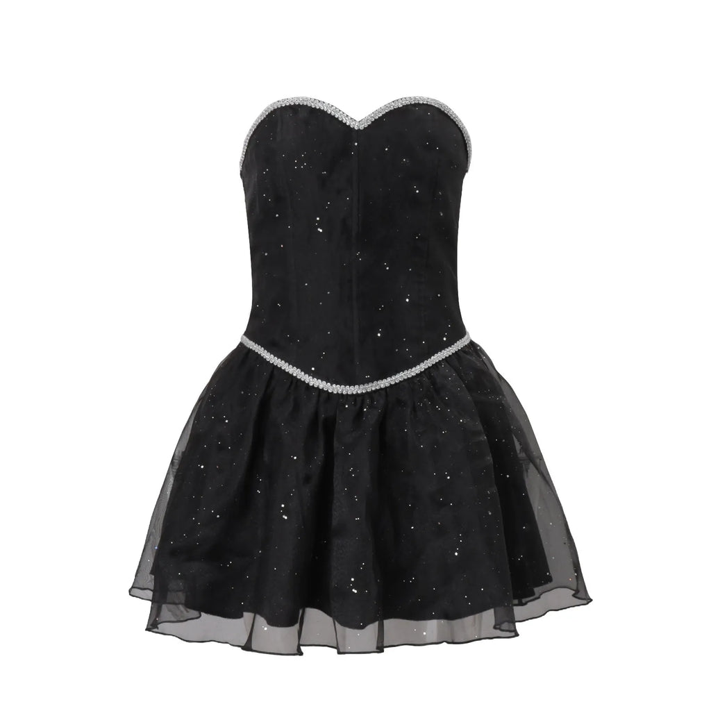 Sparkle Corset Mini Dress