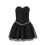 Sparkle Corset Mini Dress