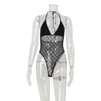 Elaris Lace Halter Bodysuit