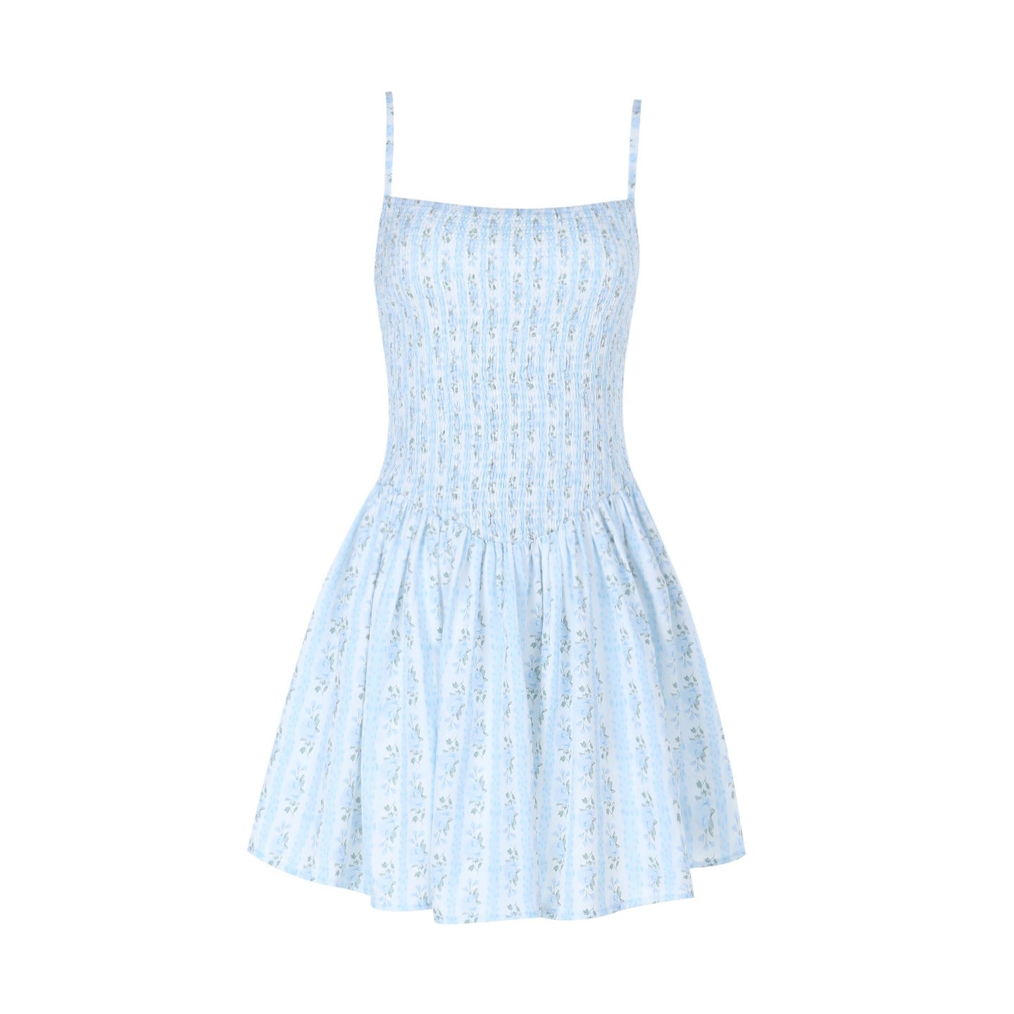 Tarya Floral Smocked Mini Dress