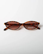 Stella Slim Oval Sunglasses