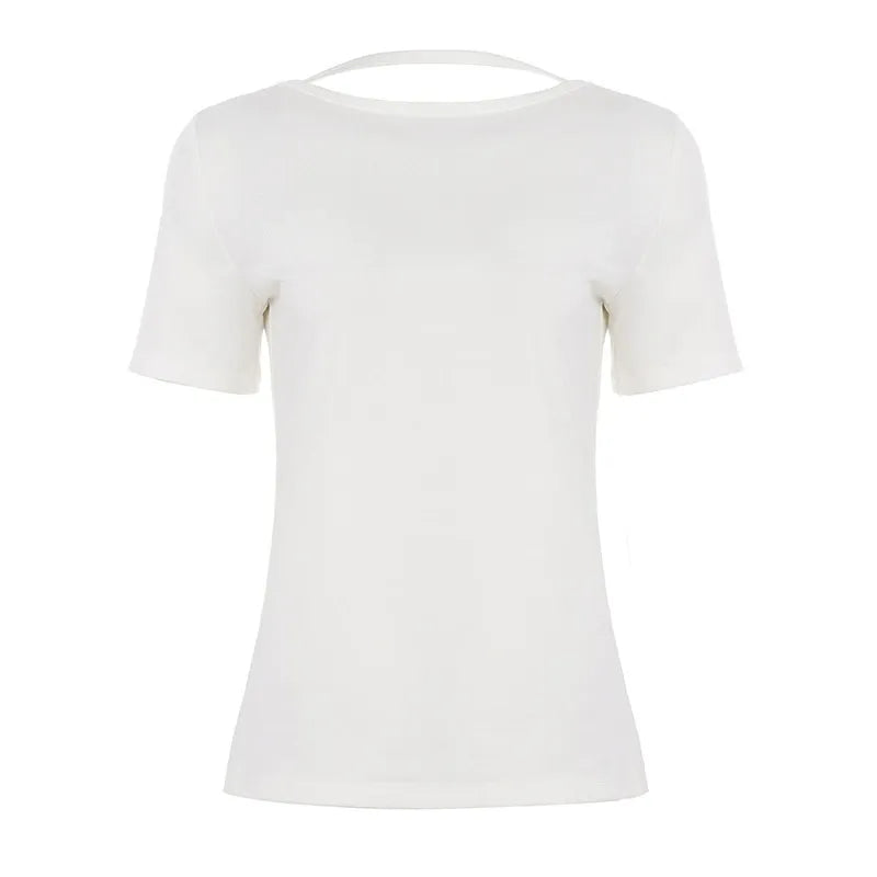 Mila Open Back Swim Cover-Up Tee