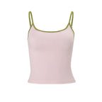Larisa Blush & Olive Ruched Mini Set