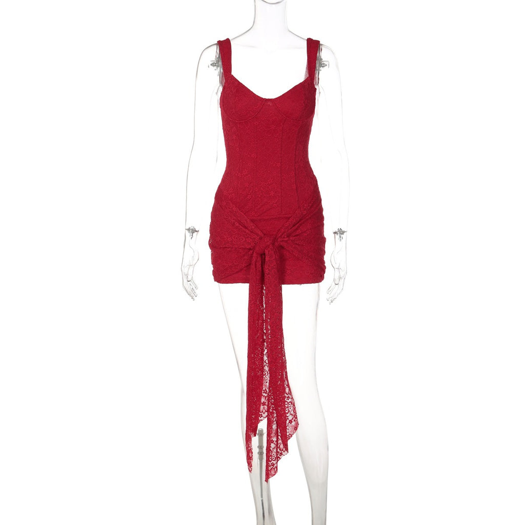 Alessia Lace Corset Mini Dress