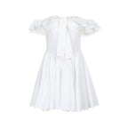 Vaelin Off Shoulder Bow Mini Dress