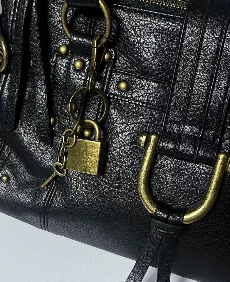 Selma Rivet Luxe Shoulder Bag