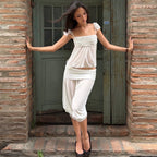 Melanie Smocked Top & Jogger Set