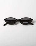 Stella Slim Oval Sunglasses