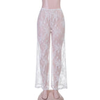 Neria Sheer Lace Beach Pants