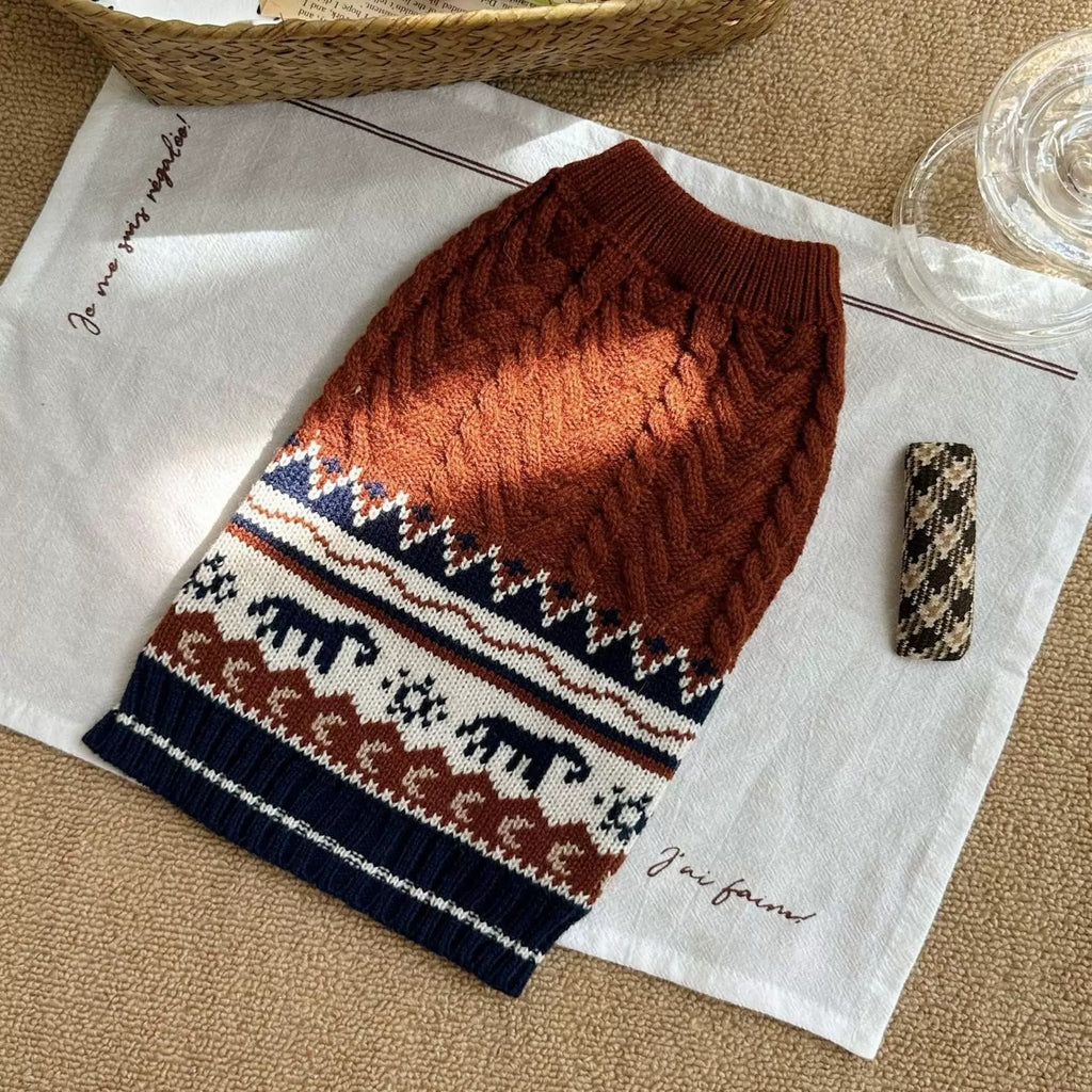 Blythe Knitted Dog Sweater