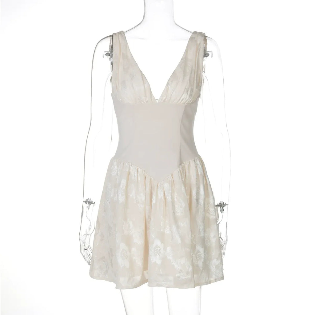 Rosalie Jacquard Mini Dress