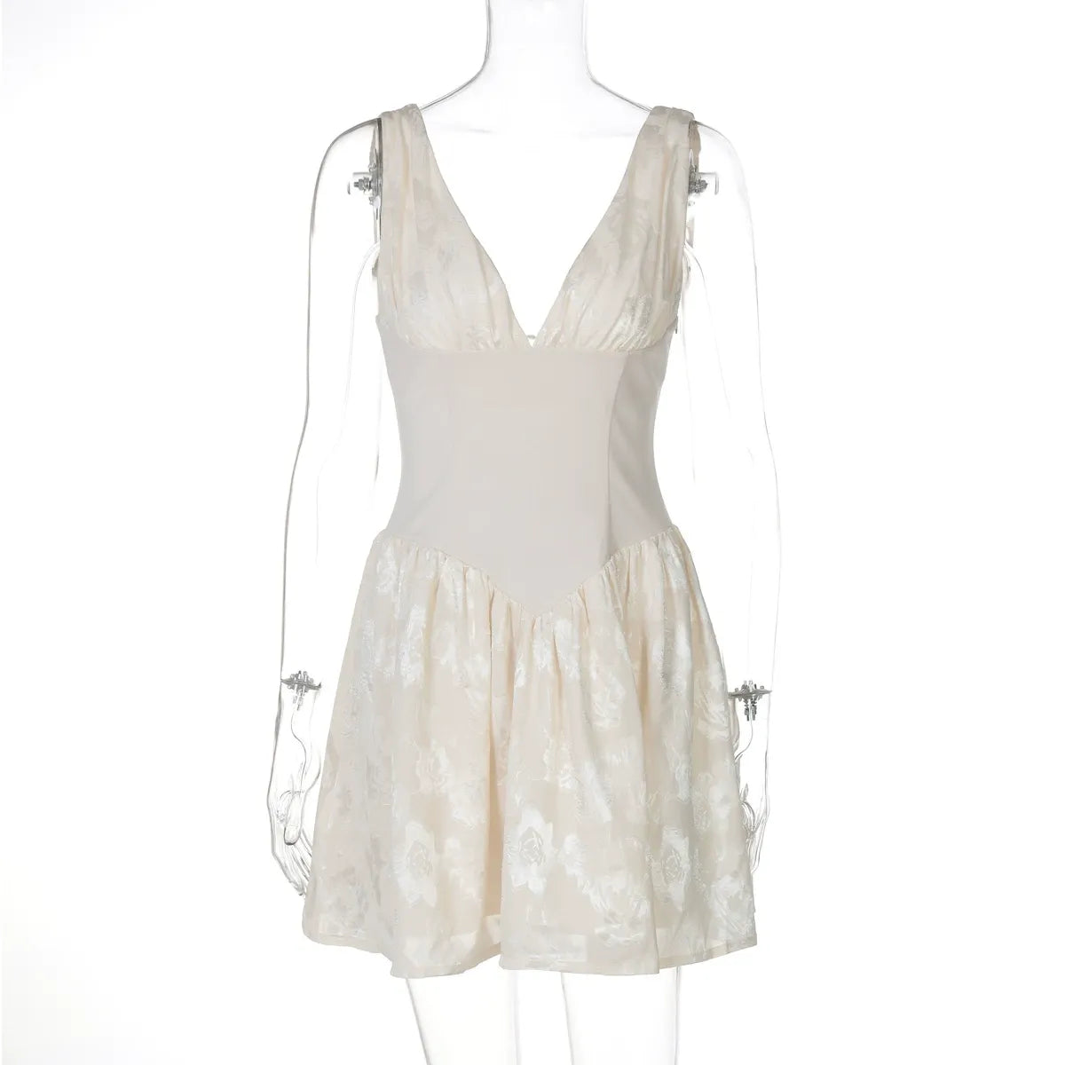 Rosalie Jacquard Mini Dress