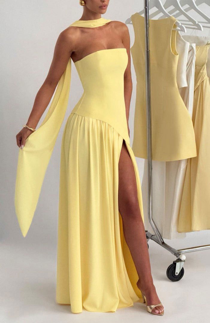 Danica Strapless Maxi Dress