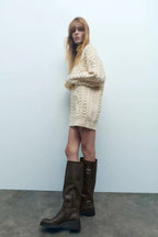 Elowen Buckle Knee-High Boots